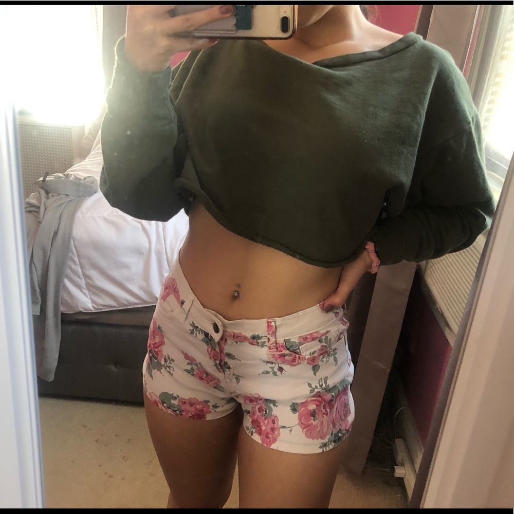 F21 Floral Shorts